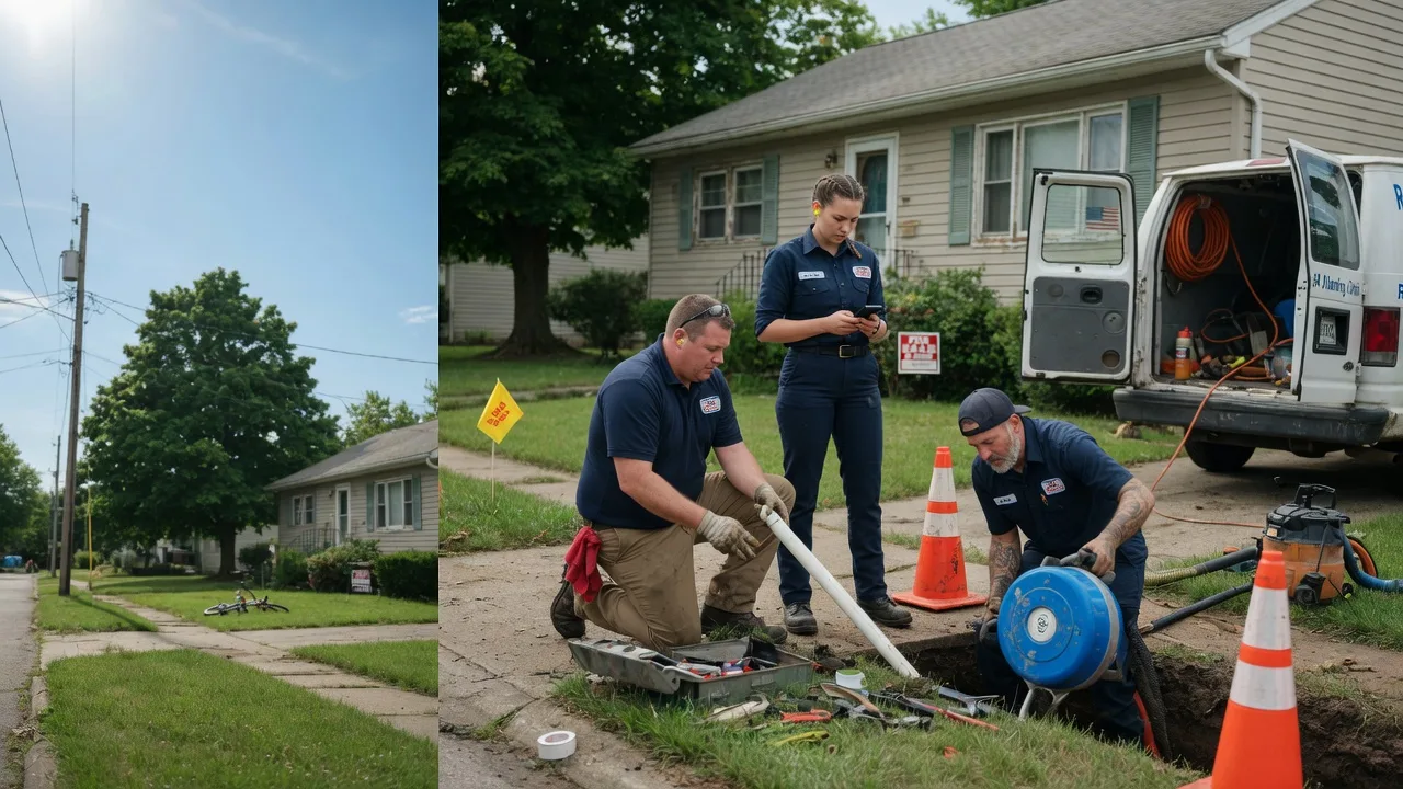 Sewer Line Repair in North Wales, PA near me
